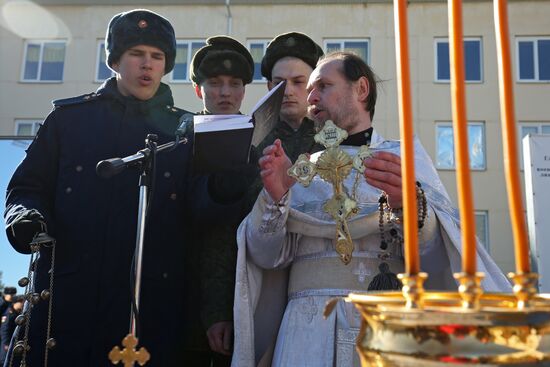 Epiphany feast in Russian cities