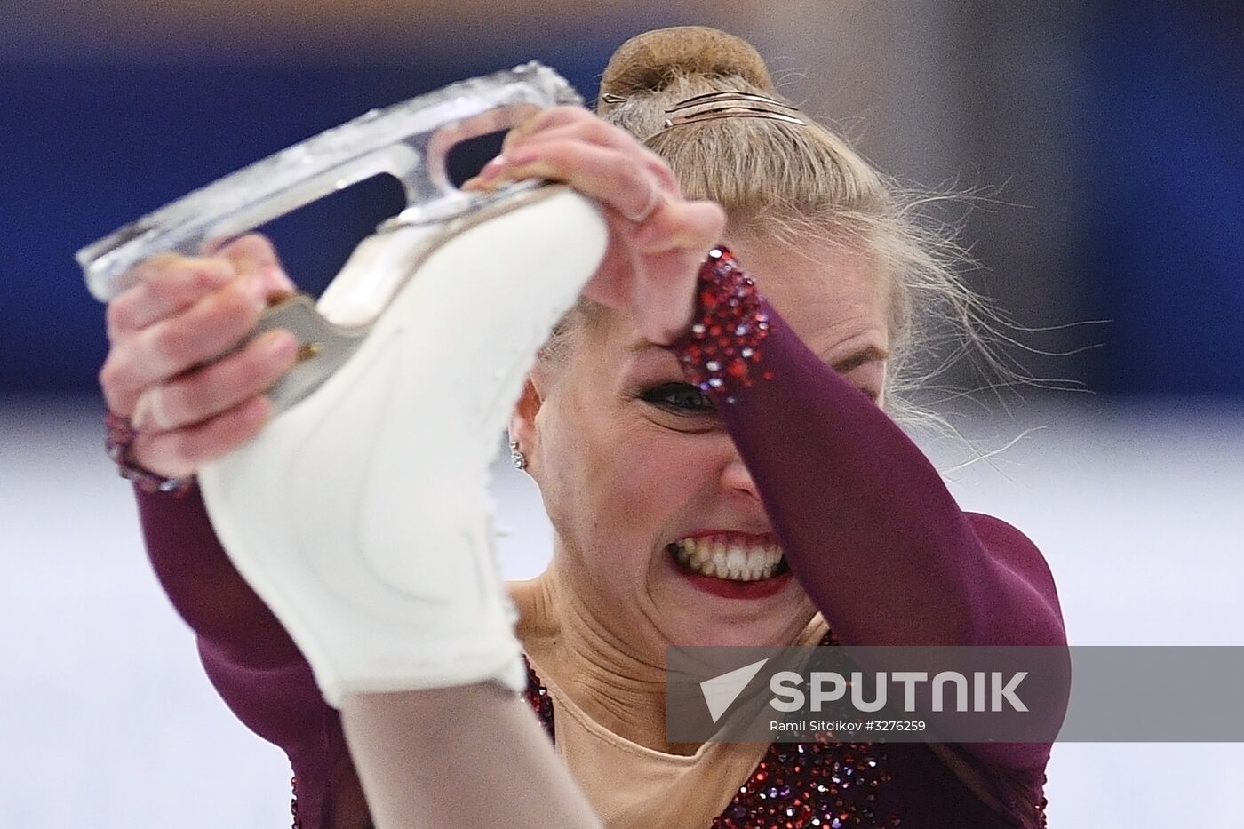 European Figure Skating Championship. Women's short program