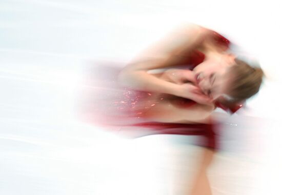 European Figure Skating Championships. Women's short program