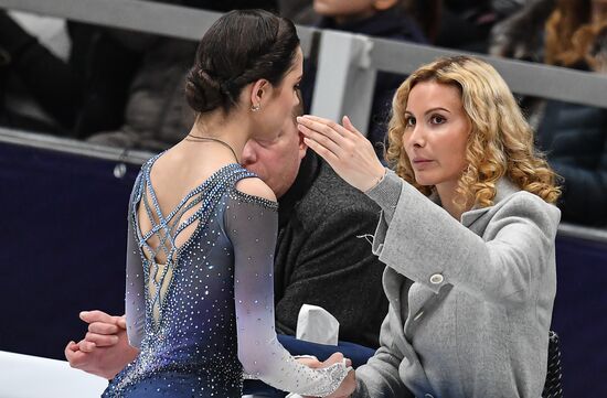 European Figure Skating Championships. Women's short program
