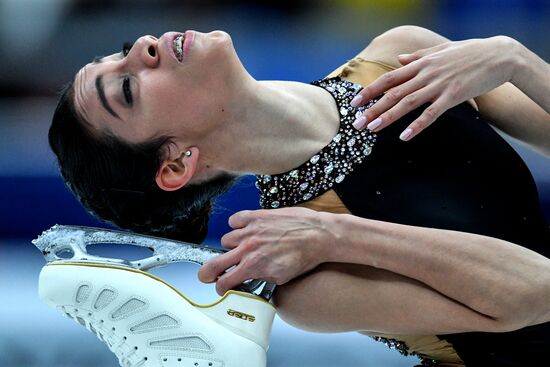 European Figure Skating Championship. Women's short program
