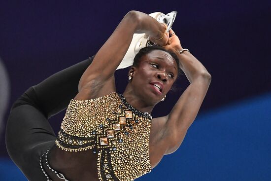 European Figure Skating Championship. Women's short program