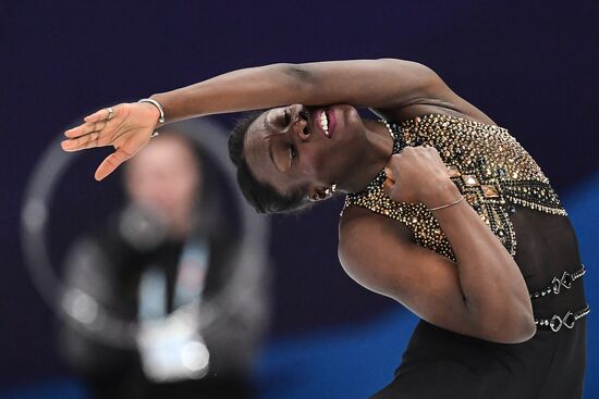 European Figure Skating Championships. Women's short program