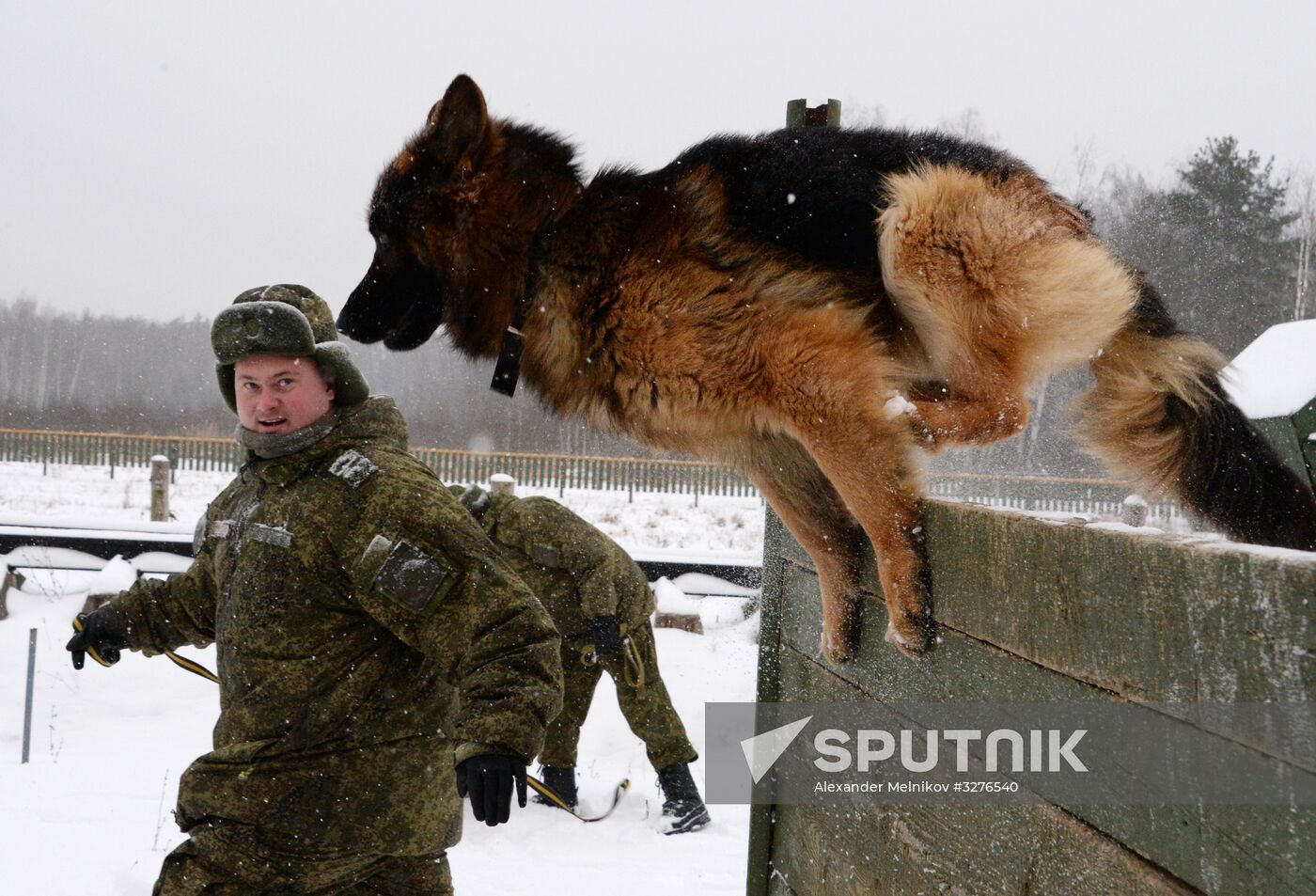 De-mining exercise at Engineer Troops Training Center
