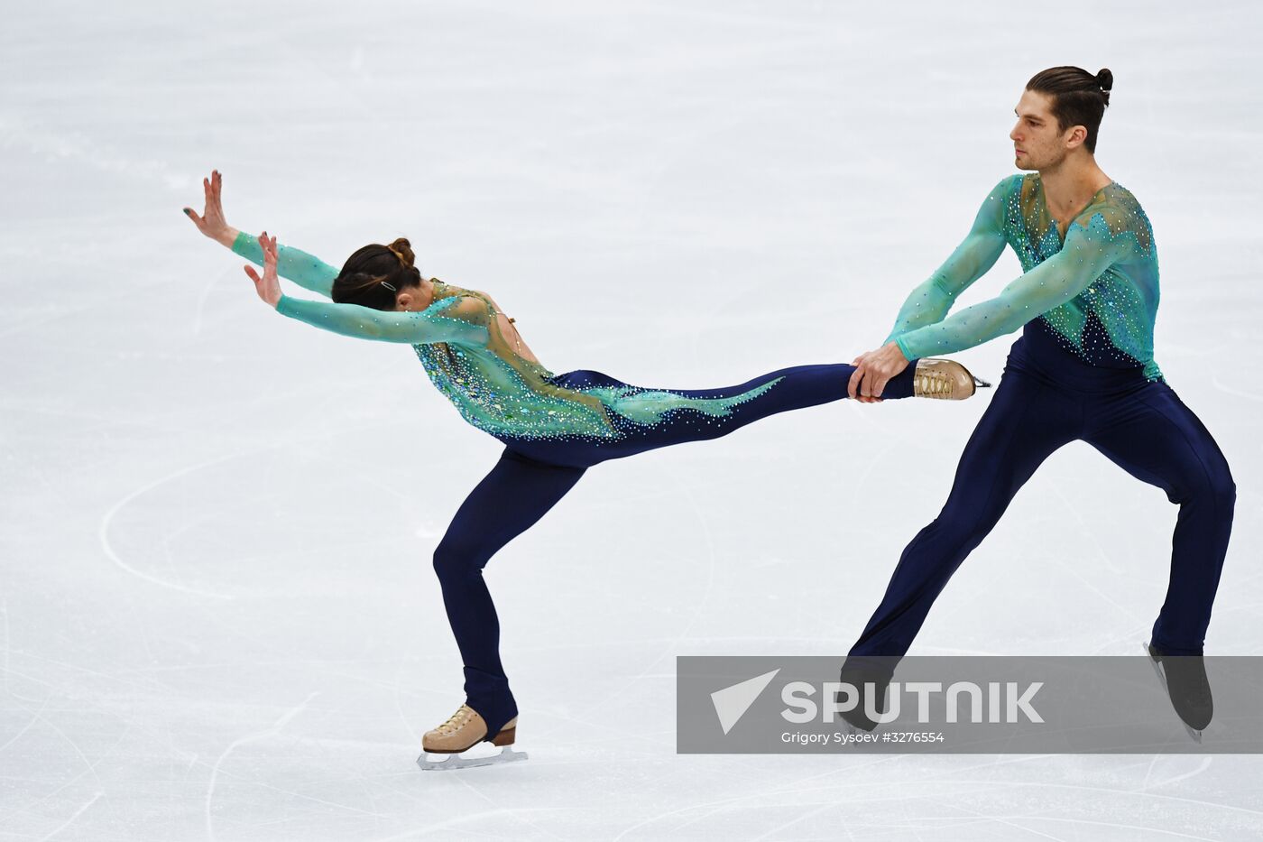 ISU European Figure Skating Championships. Pairs free skating.