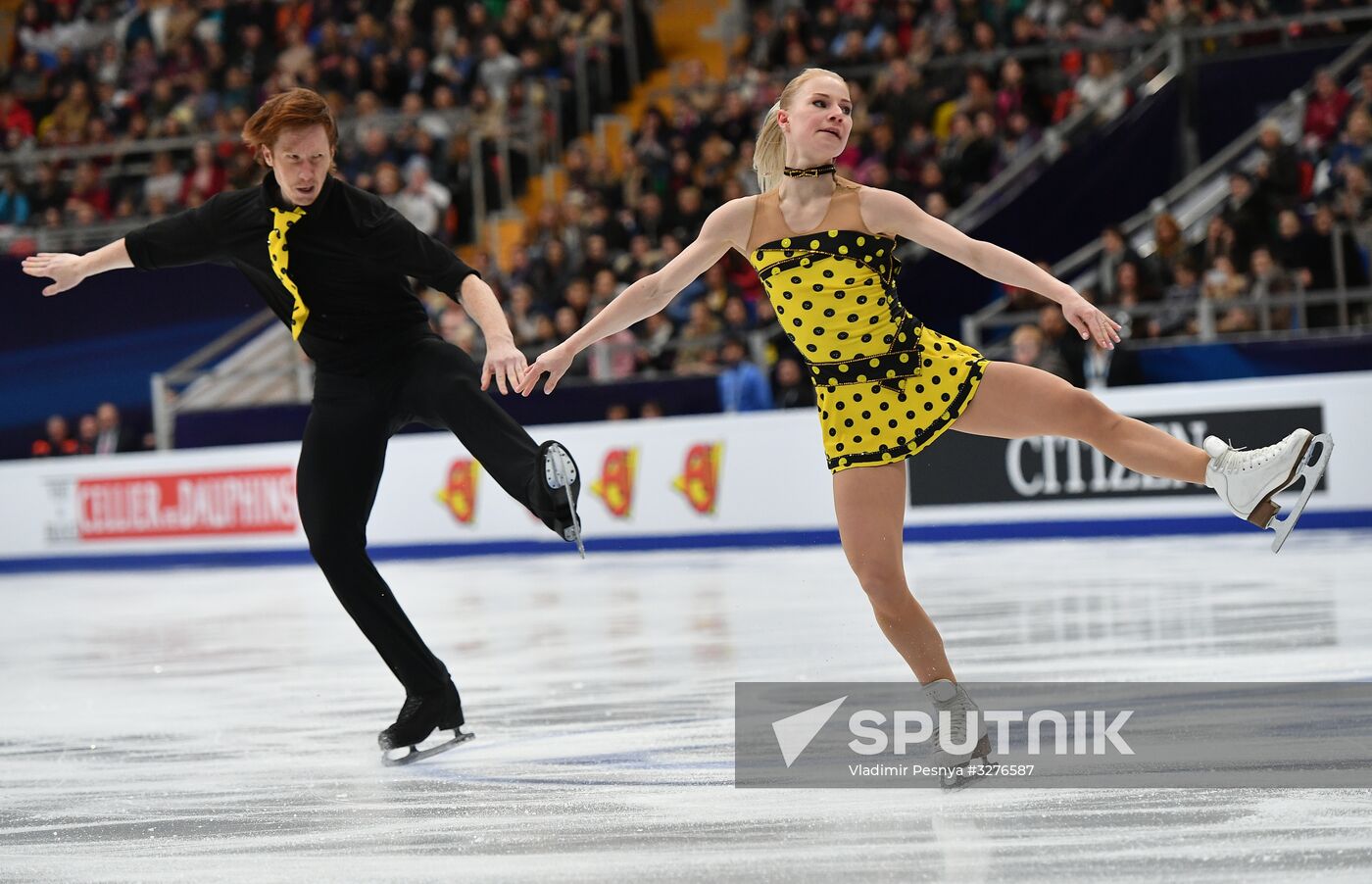 ISU European Figure Skating Championships. Pairs free skating