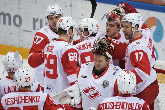 Hockey. KHL. Dynamo (Moscow) vs Spartak (Moscow)