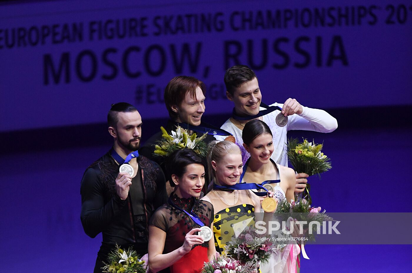 ISU European Figure Skating Championships. Pairs free skating
