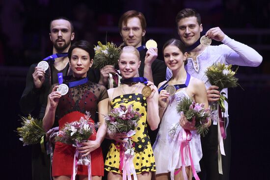 ISU European Figure Skating Championships. Pairs free skating