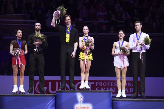 ISU European Figure Skating Championships. Pairs free skating