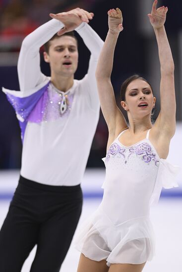 ISU European Figure Skating Championships. Pairs free skating