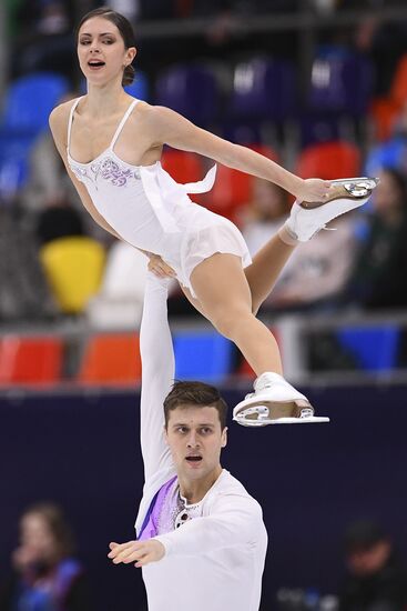 ISU European Figure Skating Championships. Pairs free skating