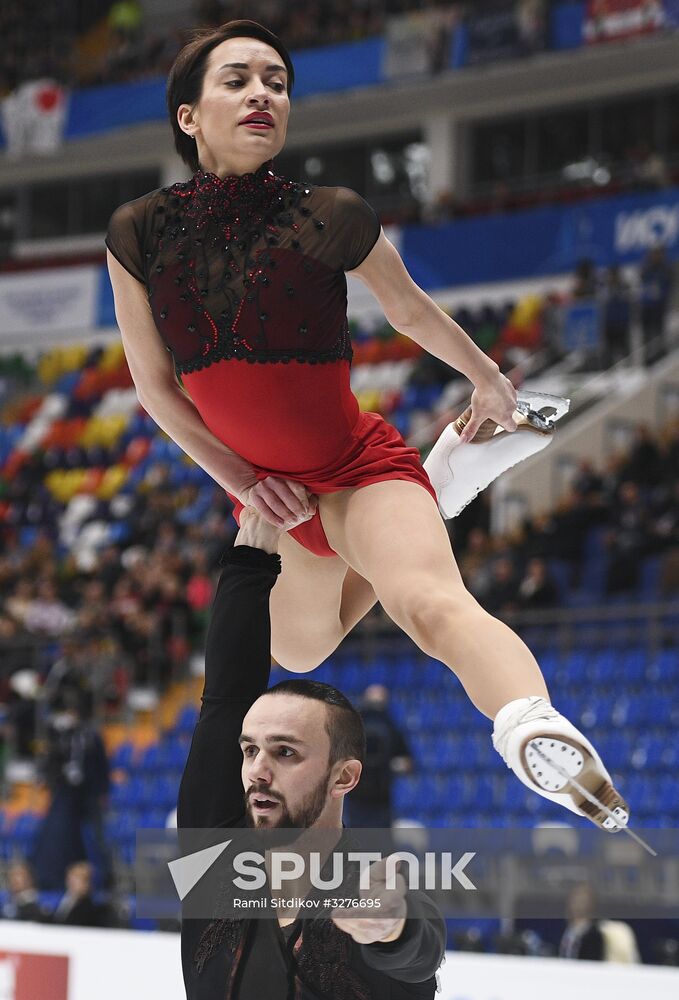 ISU European Figure Skating Championships. Pairs free skating.