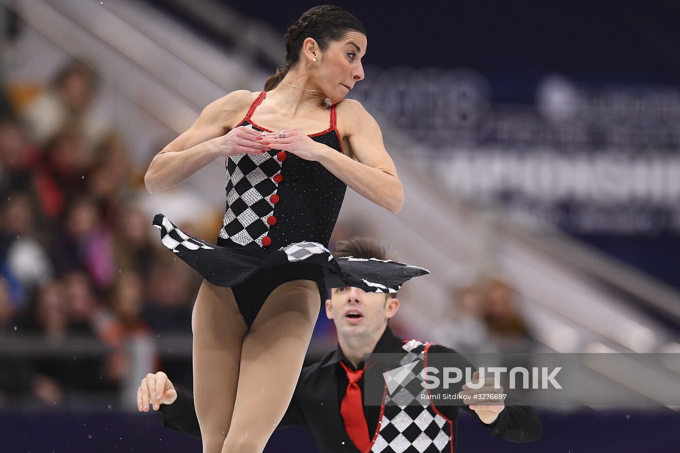 ISU European Figure Skating Championships. Pairs free skating.