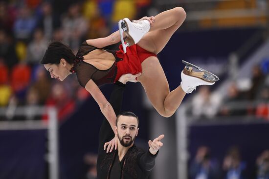 ISU European Figure Skating Championships. Pairs free skating