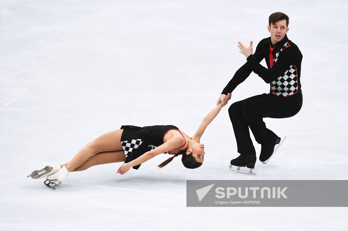 ISU European Figure Skating Championships. Pairs free skating.