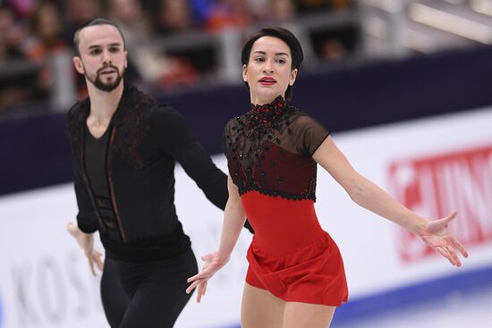 ISU European Figure Skating Championships. Pairs free skating