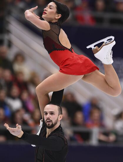 ISU European Figure Skating Championships. Pairs free skating