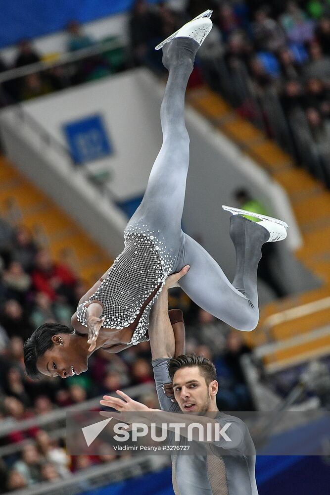 ISU European Figure Skating Championships. Pairs free skating