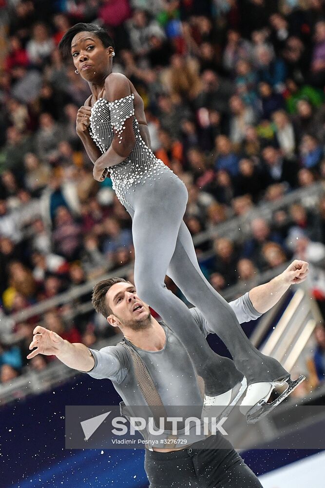 ISU European Figure Skating Championships. Pairs free skating