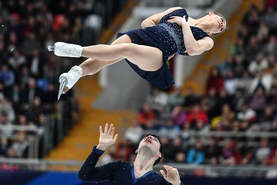 ISU European Figure Skating Championships. Pairs free skating