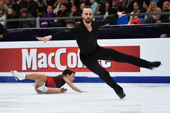 ISU European Figure Skating Championships. Pairs free skating