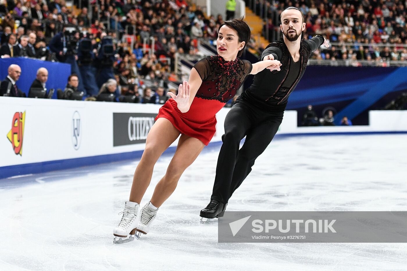 ISU European Figure Skating Championships. Pairs free skating