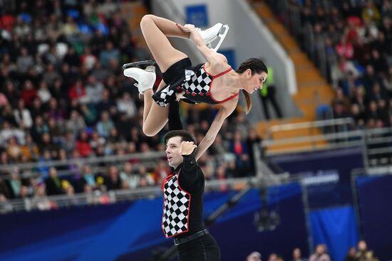 ISU European Figure Skating Championships. Pairs free skating
