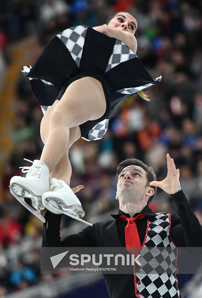 ISU European Figure Skating Championships. Pairs free skating.