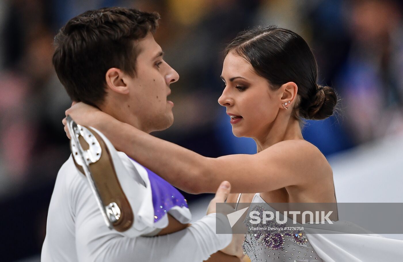 ISU European Figure Skating Championships. Pairs free skating.