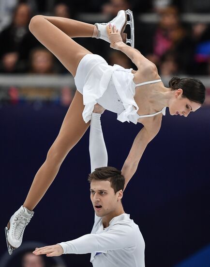 ISU European Figure Skating Championships. Pairs free skating
