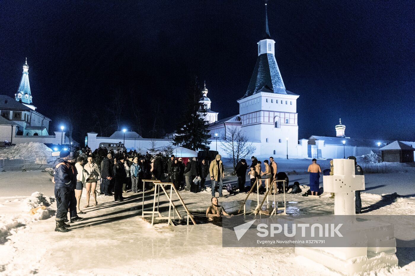 Epiphany Celebration in Valdai Iversky Monastery