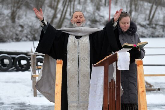 Epiphany celebration in Belarus