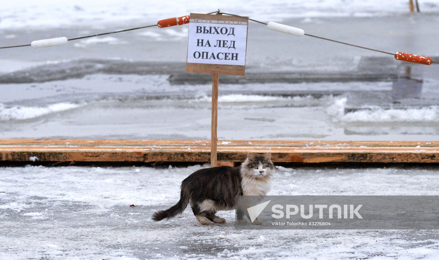 Epiphany celebration in Belarus