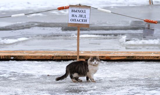 Epiphany celebration in Belarus