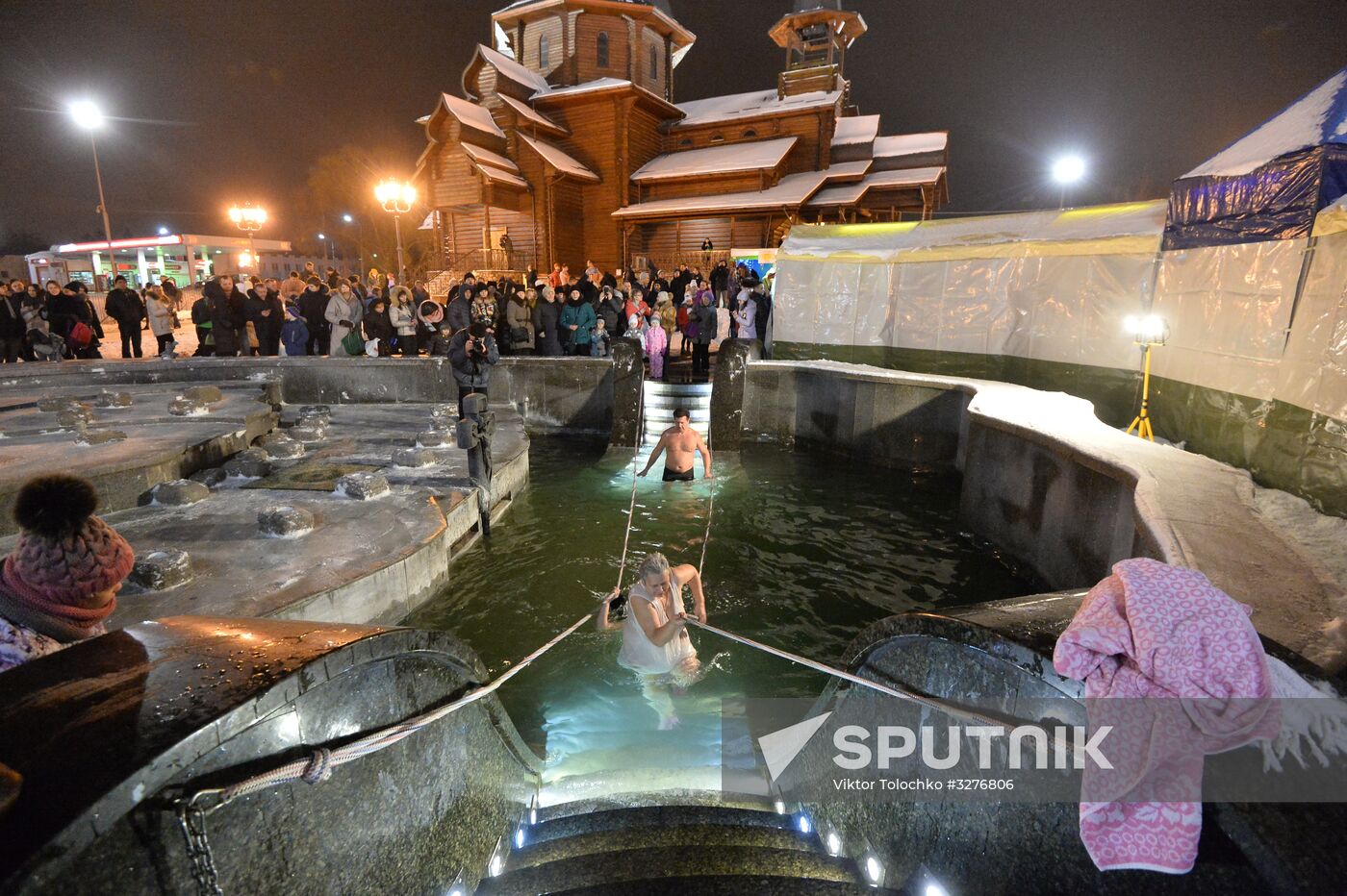 Epiphany celebration in Belarus