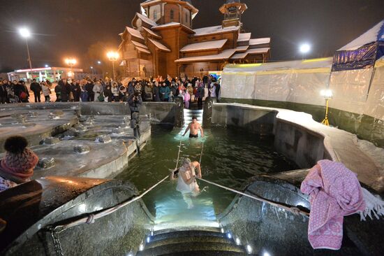 Epiphany celebration in Belarus