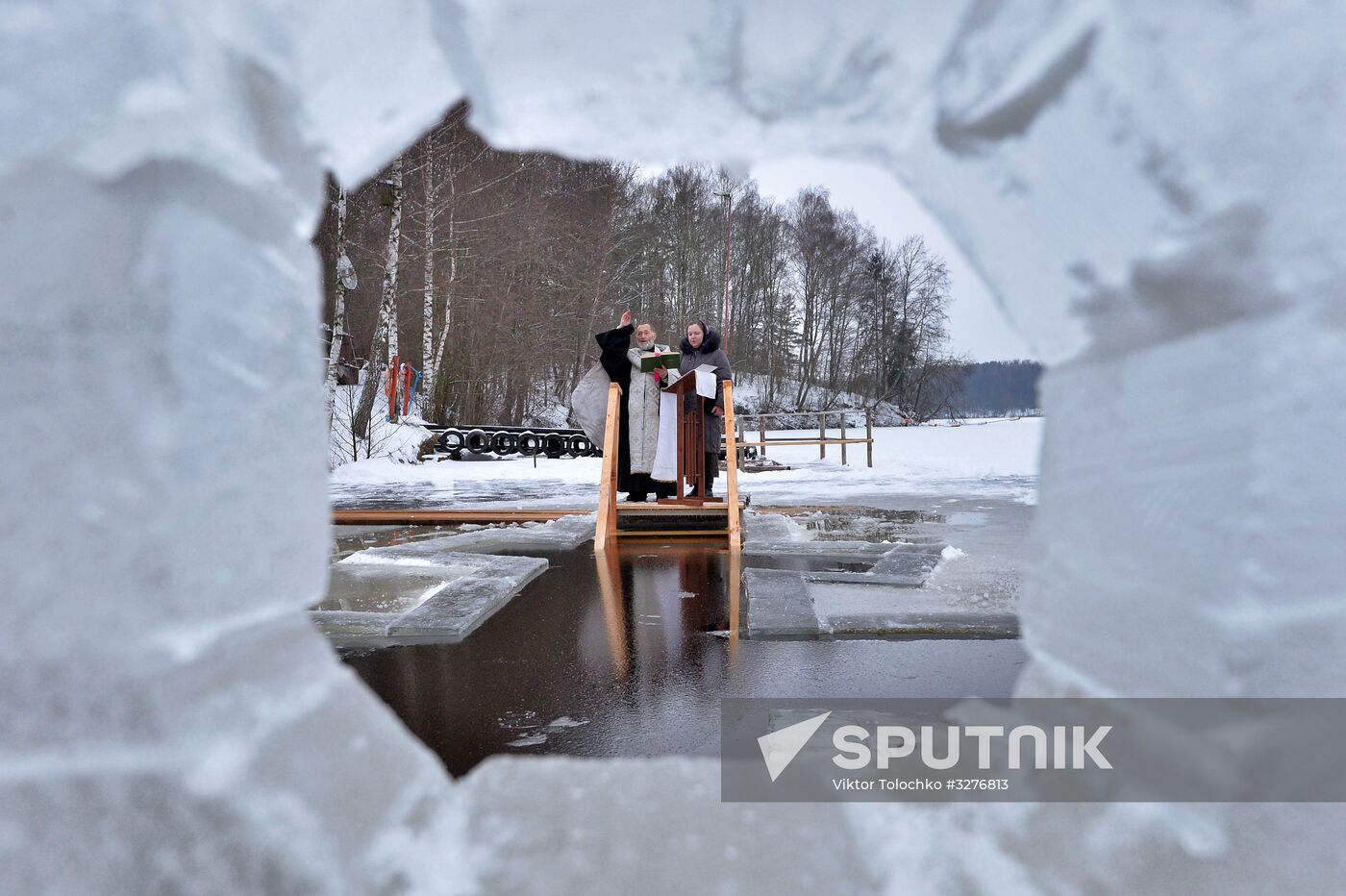 Epiphany celebration in Belarus