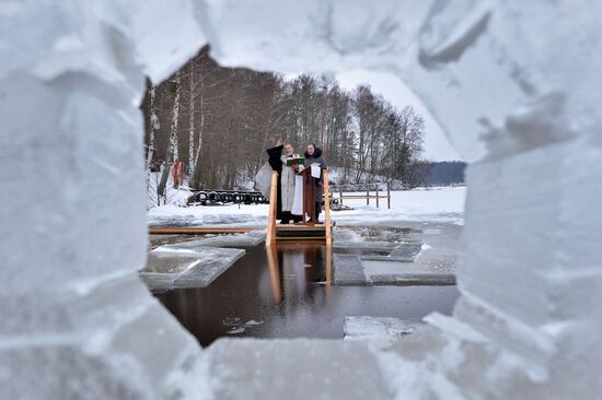 Epiphany celebration in Belarus