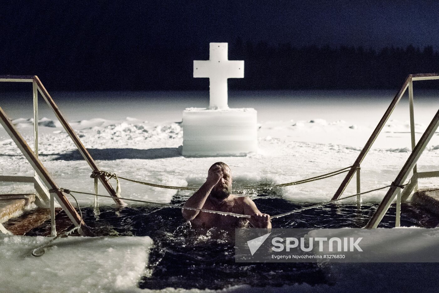 Epiphany Celebration in Valdai Iversky Monastery
