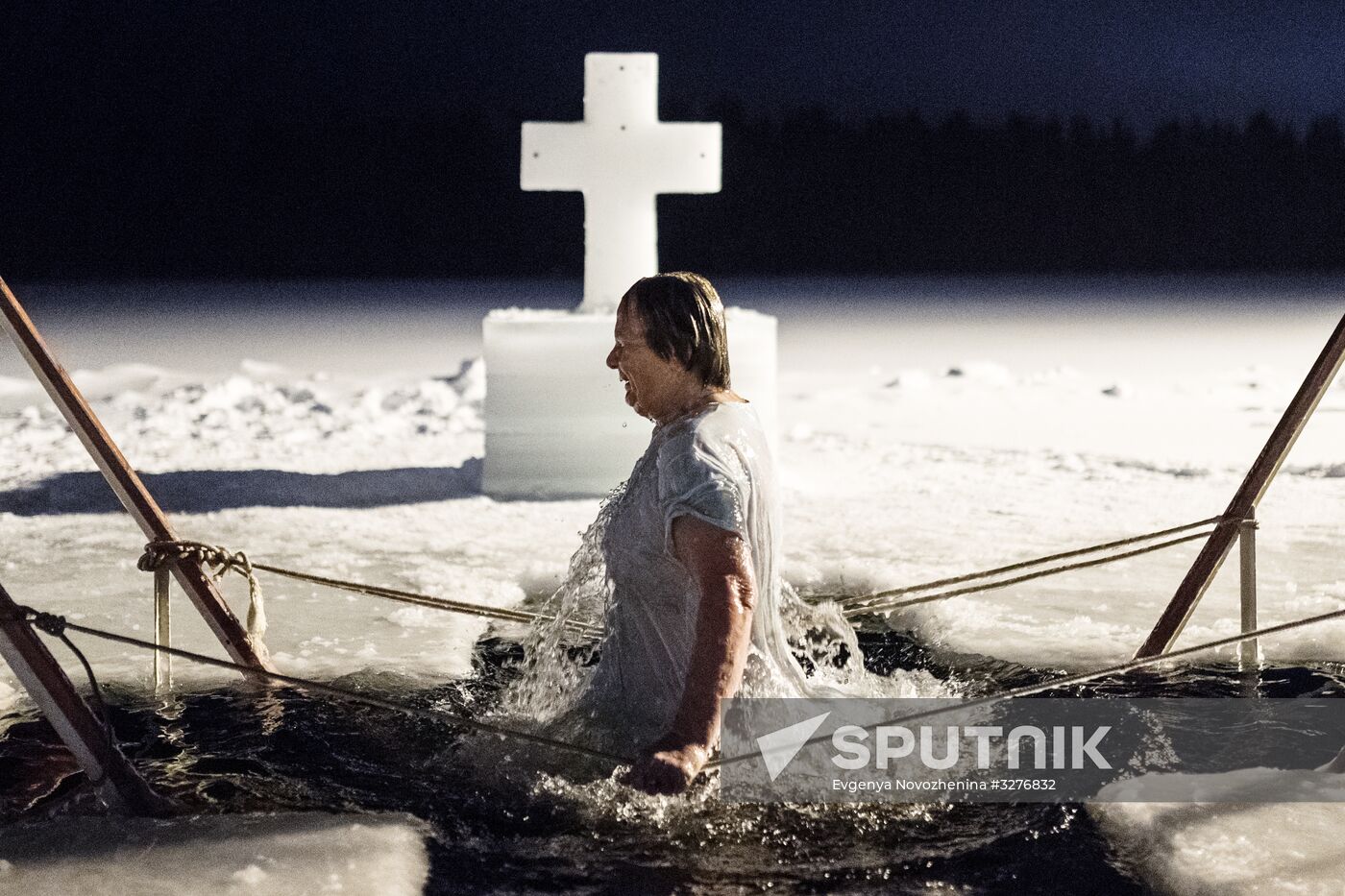 Epiphany Celebration in Valdai Iversky Monastery