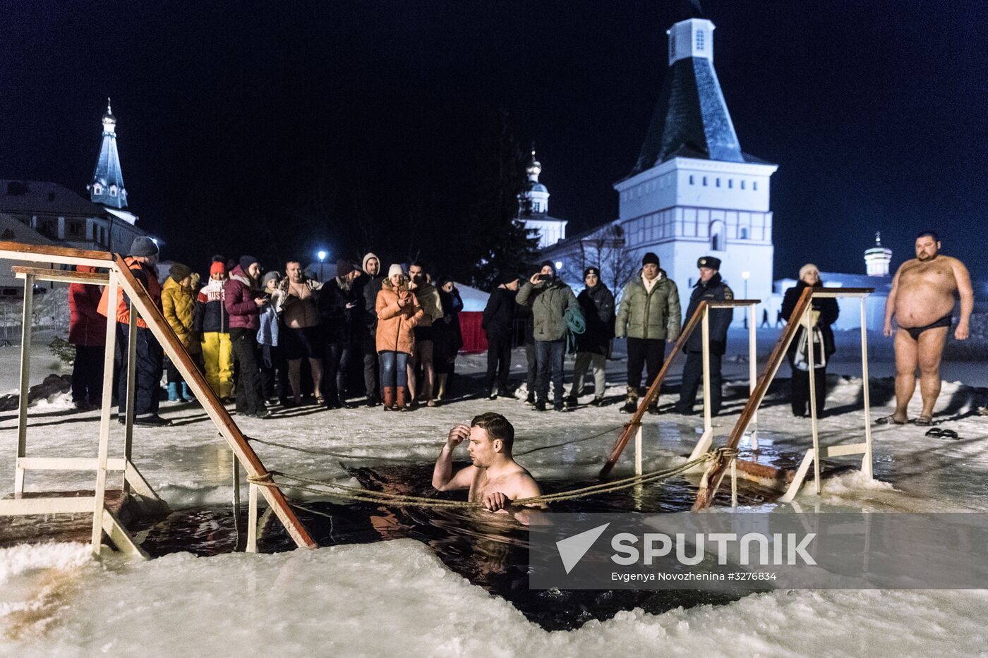 Epiphany Celebration in Valdai Iversky Monastery