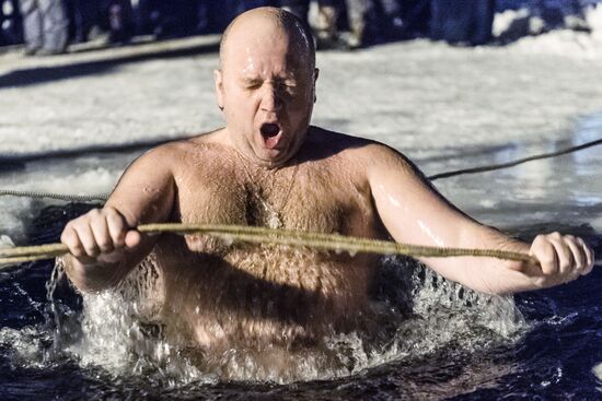 Epiphany Celebration in Valdai Iversky Monastery