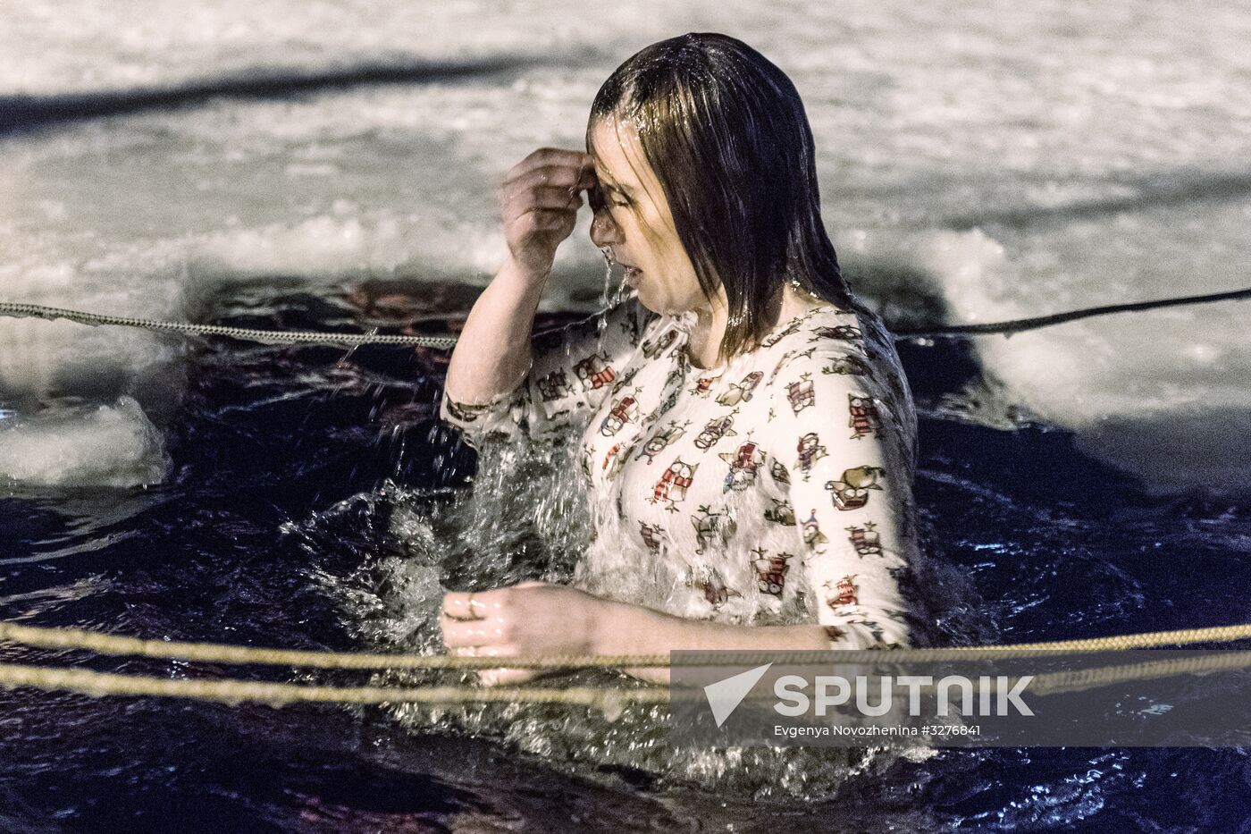 Epiphany Celebration in Valdai Iversky Monastery
