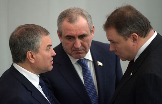 State Duma plenary meeting