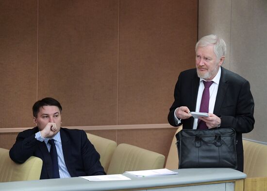 State Duma plenary meeting