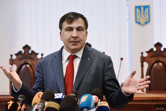 Kiev court postpones consideration of Mikheil Saakashvili appeal of pretrial restrictions