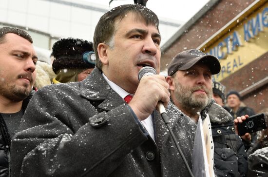 Kiev court postpones consideration of Mikheil Saakashvili appeal of pretrial restrictions