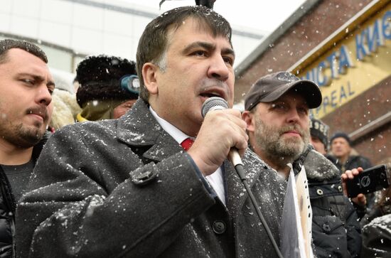 Kiev court postpones consideration of Mikheil Saakashvili appeal of pretrial restrictions
