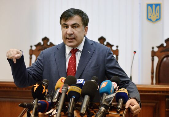 Kiev court postpones consideration of Mikheil Saakashvili appeal of pretrial restrictions